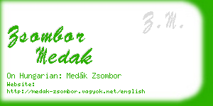 zsombor medak business card
